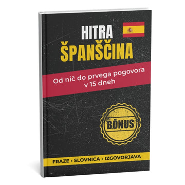 🇪🇸 NAUČITE SE ŠPANSKO V 15 DNEH S CELOVITO ŠPANSKO SLOVNICO